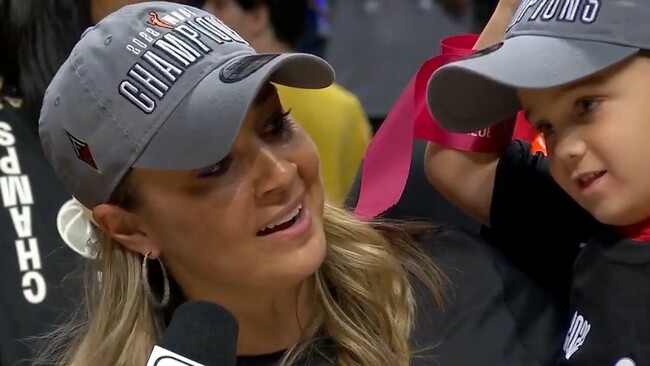 Head coach Becky Hammon believes Aces first WNBA championship came down to trust