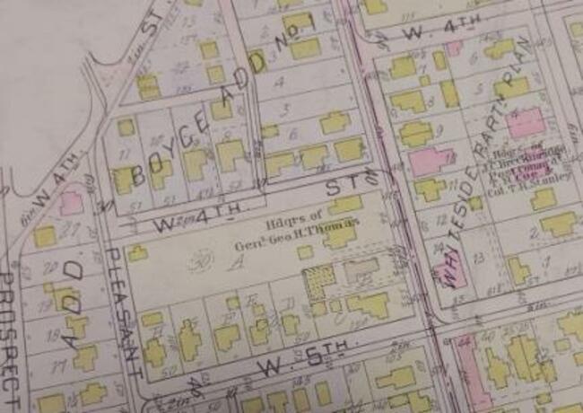 Burelbachs Were Only Residents Of House At 510 W. Fourth On Cameron Hill
