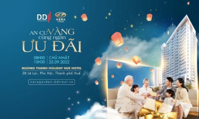Chương trình 'An cư vàng nhận ngàn ưu đãi cùng Nera Garden'