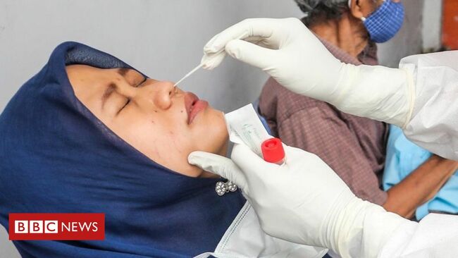 Indonesian firm busted for reusing Covid nasal swab tests