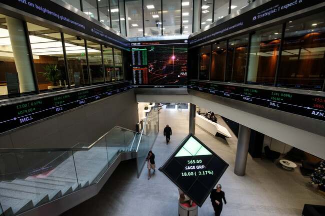 FTSE 100 plunges after a sharp fall in US markets, Sensex opens 250 points higher