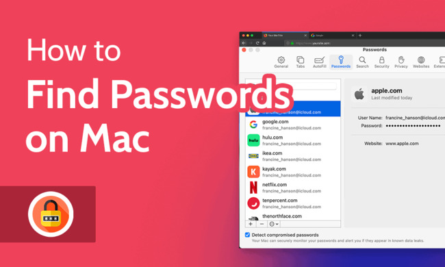 How to Find Passwords on Mac in 2022 [Access iCloud Keychain]
