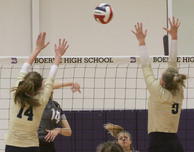 Eagles resume district play by crowning Knights