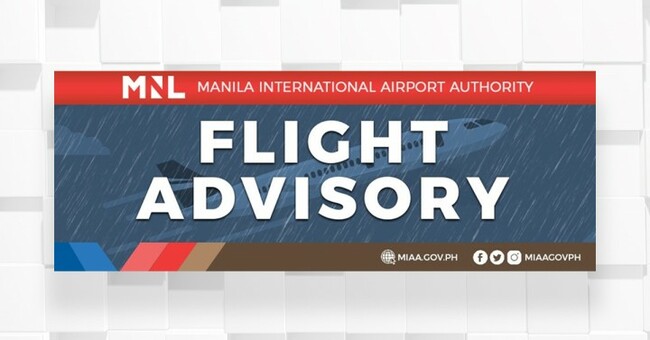 'Karding' grounds more int'l, local flights Monday