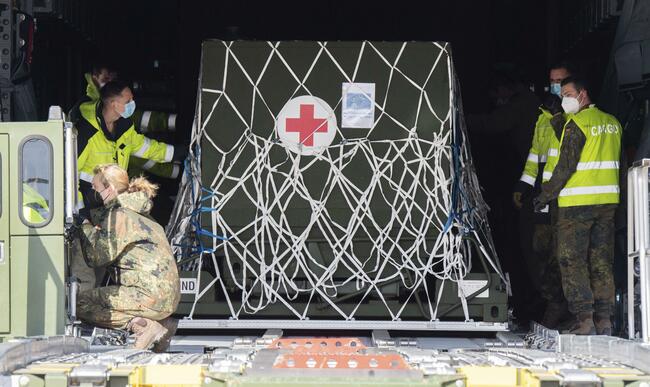 The Latest: Germany airlifts oxygen equipment to India