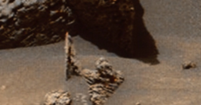 Mummified Alien Soldier With Shield On Mars Hillside, Video, UFO Sighting News.