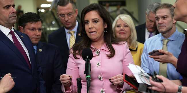 Trump backs Rep. Elise Stefanik, who helped spread election lies, to replace Liz Cheney in House GOP leadership