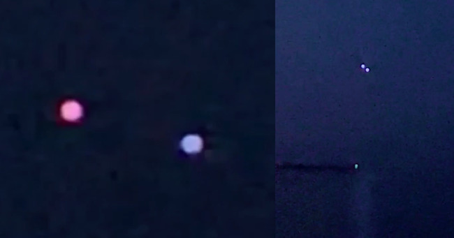 Orbs Over Trees Near Cliffs, Teignmouth, UK 6-16-2022 Video, UFO Sighting News.