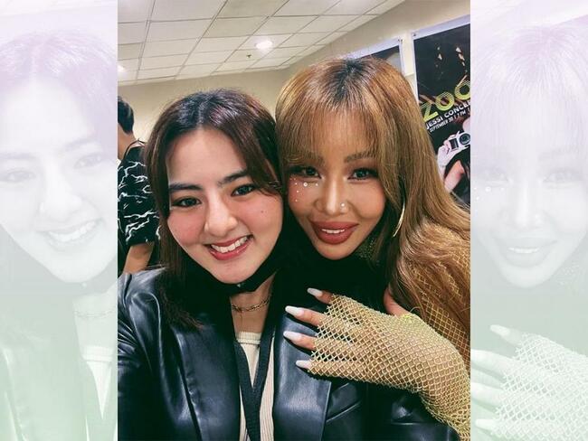 Cassy Legaspi shares a selfie with South Korean-American singer Jessi