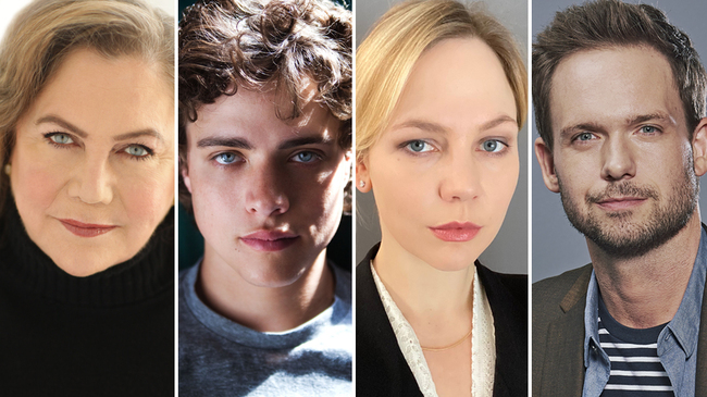 Adelaide Clemens, Patrick J. Adams, Douglas Smith, Kathleen Turner Starring in 'The Swearing Jar' (EXCLUSIVE)