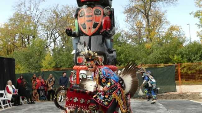Southern Chiefs' Organization reveals totem pole in honour of residential school children