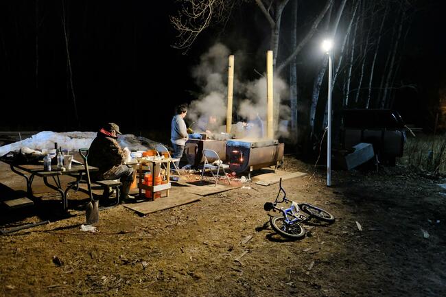 For Ojibwe, sugarbush time brings tasty food, life lessons