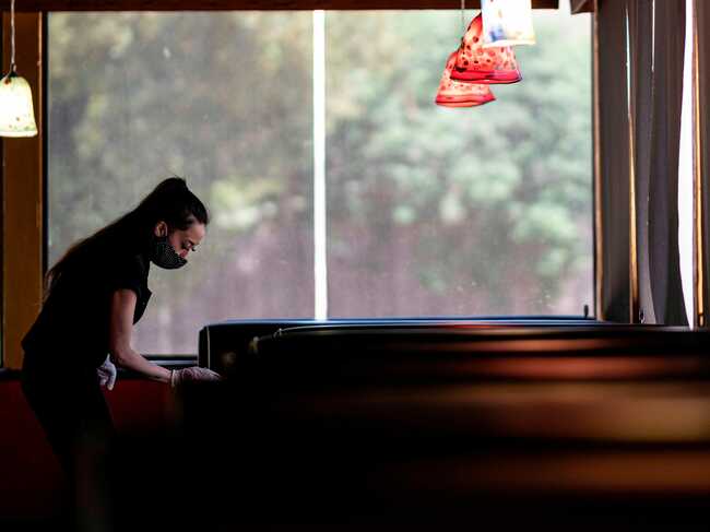 Only 4% of laid-off service workers will get their old jobs back, study finds