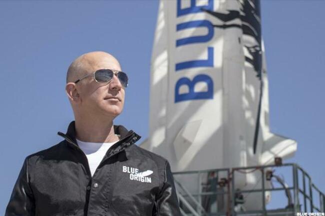 Bezos's Blue Origin to Auction Seat for July 20 Space Flight