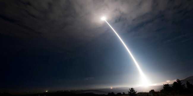 US Air Force aborts the planned test launch of an intercontinental ballistic missile for unexplained reasons