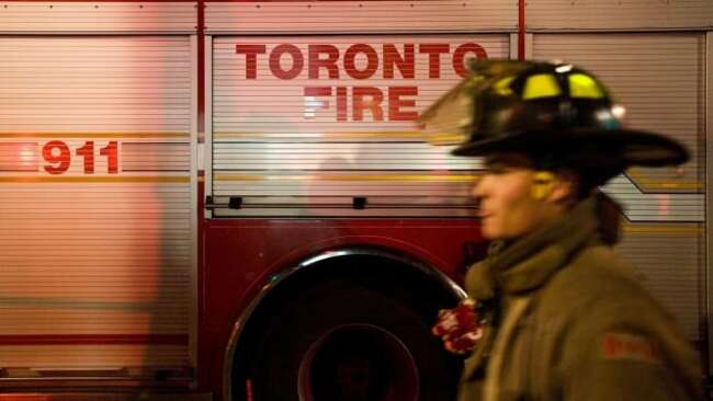 Man has life-threatening injuries after 14th-floor fire at Toronto apartment building