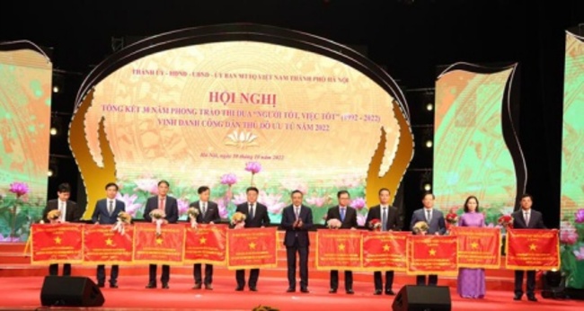 Hà Nội phát động phong trào thi đua 'Người tốt, việc tốt' 2023