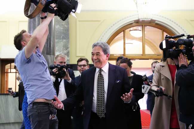 Winston Peters Says NZ First Is Coming Back, Again