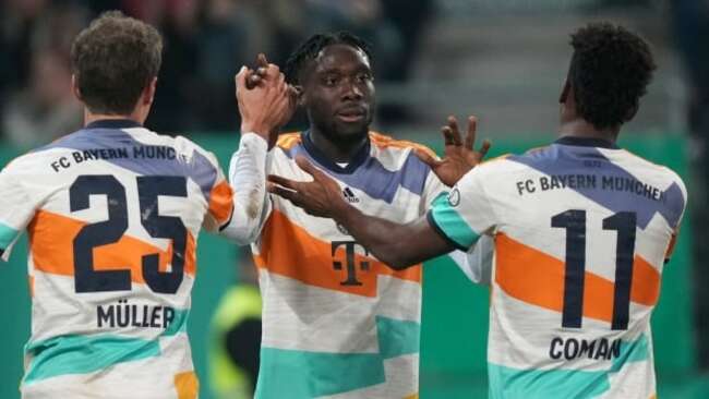 Canadian star Alphonso Davies dazzles in Bayern Munich German Cup win