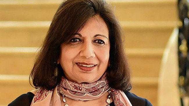 Second wave of Covid-19 has hit India 'like a tsunami' says Kiran Mazumdar Shaw