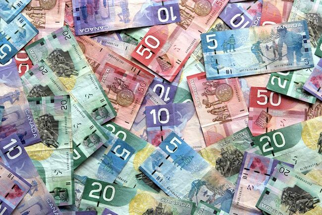 USD/CAD slides to the lowest since February 2018, around mid-1.2200s